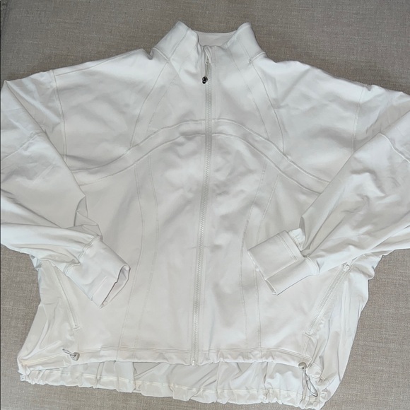 lululemon athletica Jackets & Blazers - Lululemon women’s White Zip-Front Women's Jacket